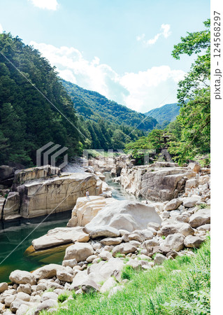 <長野>寝覚の床 <長野>寝覚の床 124568297