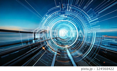 未来のテクノロジーのイメージ 124568422