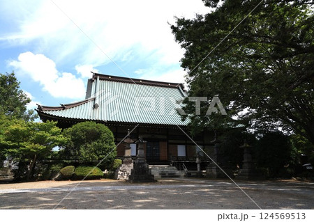 茨城県龍ケ崎市の天台宗般若院　金剛山観仏寺の風景 124569513