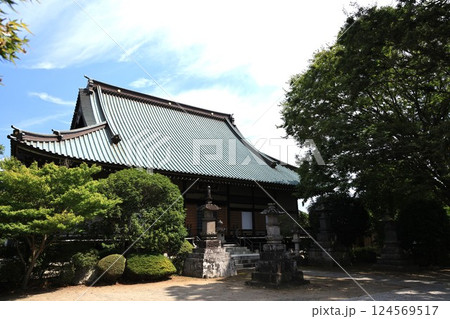 茨城県龍ケ崎市の天台宗般若院　金剛山観仏寺の風景 124569517