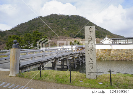 鳥取城の中ノ御門 124569564