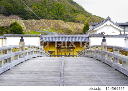 鳥取城の中ノ御門 124569565