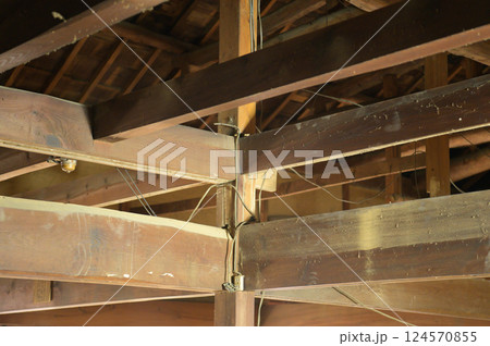 解体中の古民家 解体中の古民家 124570855