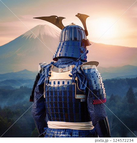 Samurai Portrait 124572234