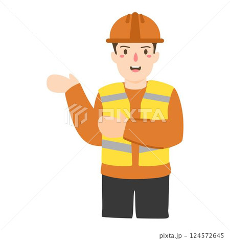 Industry Safety The people worker illustration Industry Safety The people worker illustration 124572645