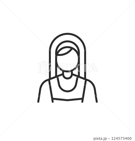 Woman icon 124573400