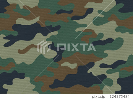 camouflage pattern military background with thread texture vector seamless green brown black colors 124575484