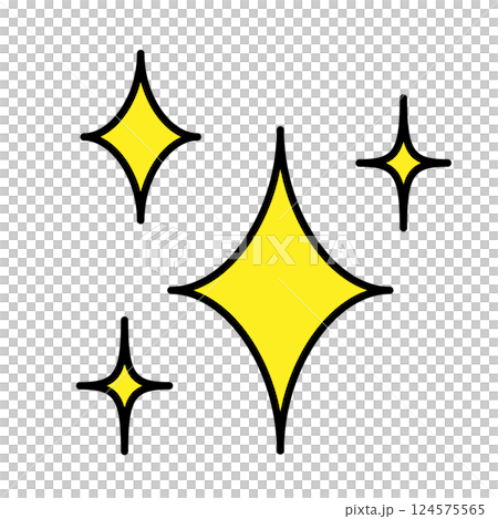 Sparkling silhouette yellow single 124575565