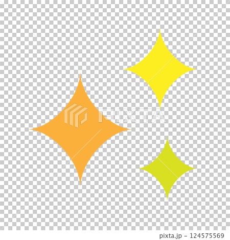 Sparkling silhouette yellow single 124575569