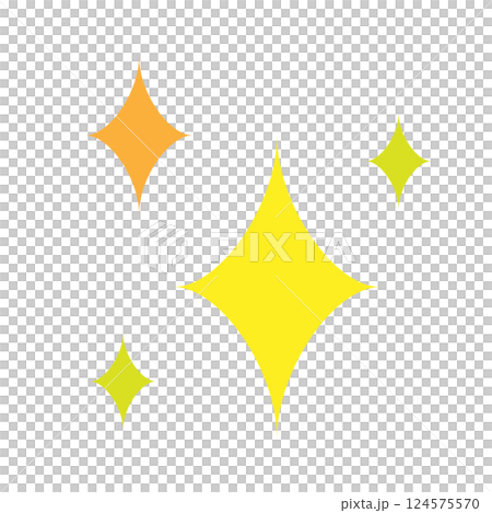 閃亮剪影黃色單一 閃亮剪影黃色單一 124575570