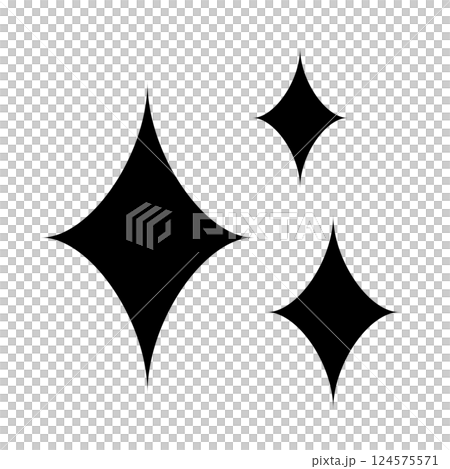 Sparkling silhouette monochrome single Sparkling silhouette monochrome single 124575571