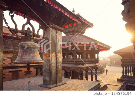 Durbar Square in Bhaktapur city, Nepal 124576194
