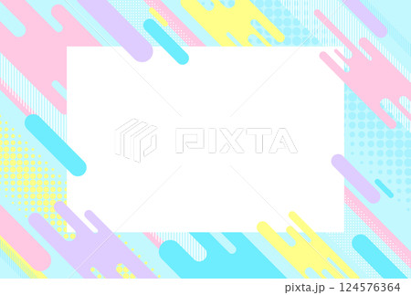 背景素材 ピンク 水色 幾何学的な模様 パステル カラフル タイトル フレーム バックグラウンド 背景素材 ピンク 水色 幾何学的な模様 パステル カラフル タイトル フレーム バックグラウンド 124576364