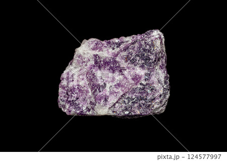 Natural rough Lepidolite crystal Natural rough Lepidolite crystal 124577997