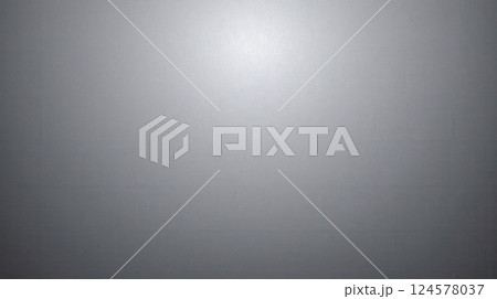 Metal texture background brushed steel surface with smooth gradient industrial design silver metallic finish shiny reflective abstract pattern, modern clean simple 124578037
