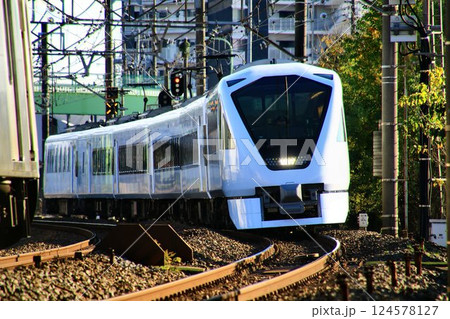美しく輝く白磁の超豪華特急は日光・鬼怒川へ… 東武鉄道・新特急『スペーシアX』N100系 124578127