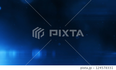 リアルな空気感とレンズフレア - ブルー リアルな空気感とレンズフレア - ブルー 124578331