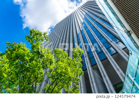 【東京都】爽やかな青空が広がる御茶ノ水ソラシティ 124579474