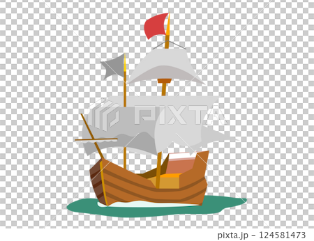 大航海時代的帆船 124581473