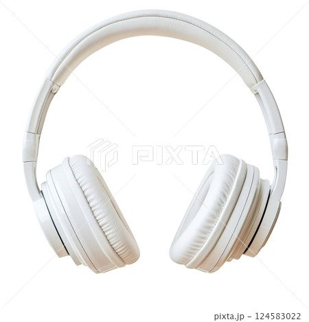 Studio headphones isolated on white background Studio headphones isolated on white background 124583022