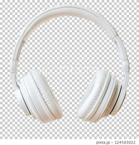 Studio headphones isolated on white background Studio headphones isolated on white background 124583022