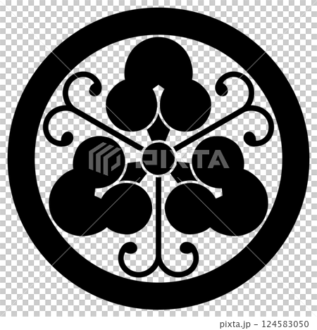 This is the family crest. It is called Suhama, and has three vines in a circle. 124583050