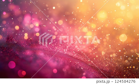 キラキラと光輝く背景のイラスト素材 [124584276] - PIXTA
