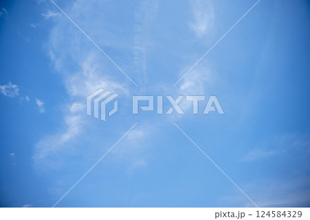 青空 春の空 晴れ 春 3月 【東京都】 青空 春の空 晴れ 春 3月 【東京都】 124584329