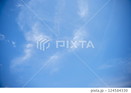 青空 春の空 晴れ 春 3月 【東京都】 青空 春の空 晴れ 春 3月 【東京都】 124584330