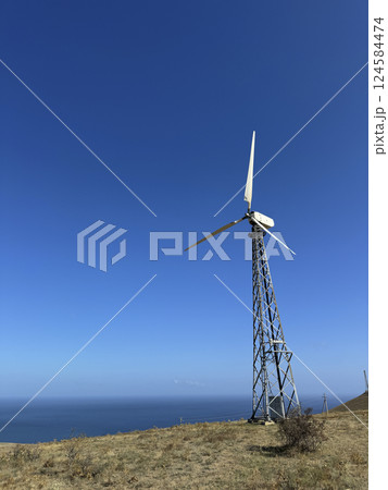 Wind farm on the seashore Wind farm on the seashore 124584474