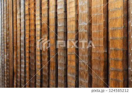 京都市　天然木の塀 124585212