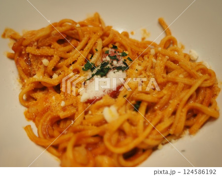 おいしいそうなパスタ おいしいそうなパスタ 124586192