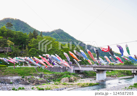 依田川　こいのぼり 124587203