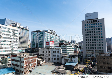 ホテル ザ ボタニックセウン明洞5階からの景色 韓国ソウル ホテル ザ ボタニックセウン明洞5階からの景色 韓国ソウル 124587528