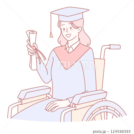 The Graduation Celebration Empowering the Success Journey from a Wheelchair to New Heights The Graduation Celebration Empowering the Success Journey from a Wheelchair to New Heights 124588393