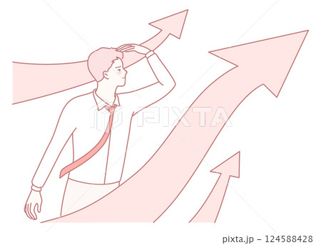 Illustration of the concept of Business Growth and Success showcasing various elements Illustration of the concept of Business Growth and Success showcasing various elements 124588428