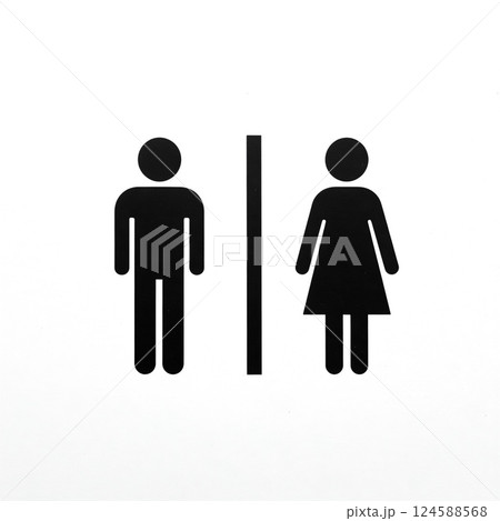 トイレマーク 124588568