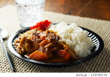 カレーライス(ポークカレー) 124590116