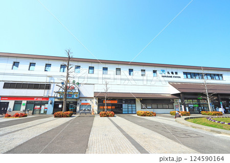 香川県丸亀市、JR丸亀駅の風景 香川県丸亀市、JR丸亀駅の風景 124590164