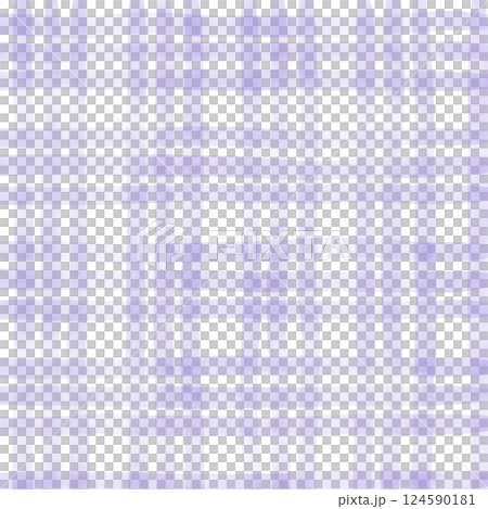 Purple Plaid Gingham Hand Drawn Background Pattern Overlay 124590181
