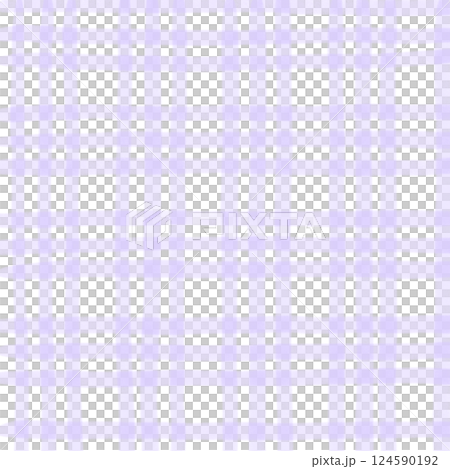 Purple Plaid Gingham Hand Drawn Background Pattern Overlay 124590192