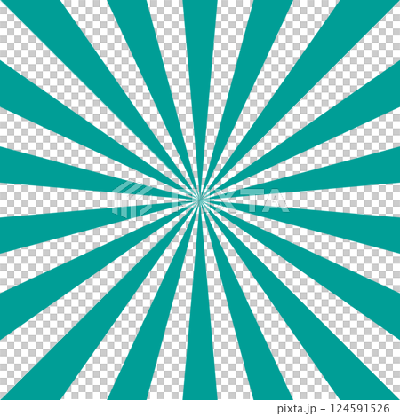 Blue-green radiation 124591526