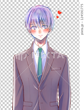 Man in a suit Love 124591775