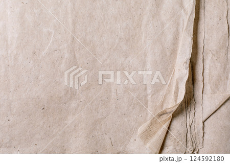 Natural Beige Parchment Textured Background Natural Beige Parchment Textured Background 124592180