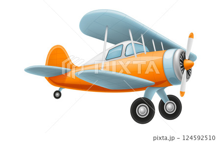 retro aircraft vintage airplane old plane vector illustration retro aircraft vintage airplane old plane vector illustration 124592510