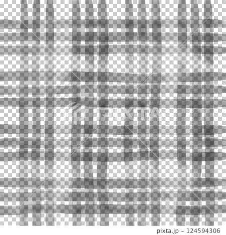 Black Plaid Gingham Hand Drawn Background Pattern Overlay Black Plaid Gingham Hand Drawn Background Pattern Overlay 124594306