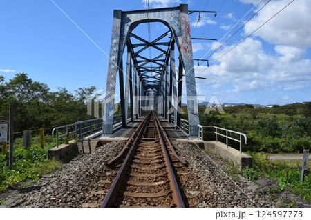 鉄道線路 羽越本線 鉄道線路 羽越本線 124597773