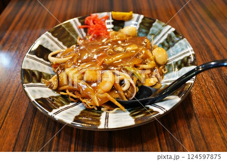 あんかけ焼きそば 124597875