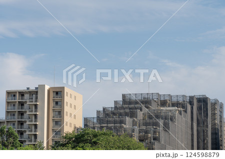 マンションの修繕工事 124598879