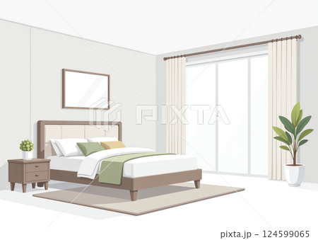 穏やかな夜の避難所 124599065